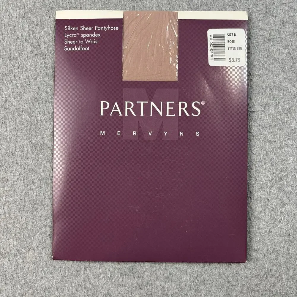 Ann Taylor Partners Pantyhose Womens B Multicolor Sheer Lot X 5 Old Stock Y2K